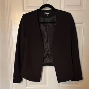 Lulu's Black Tailored Blazer for Business